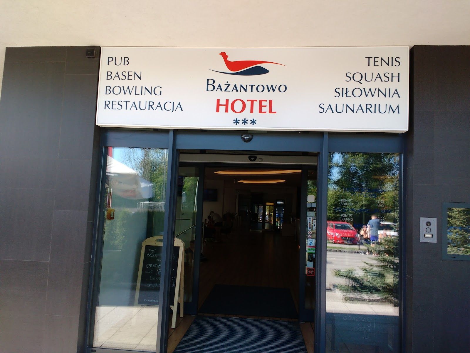 Centrum Sportowe Bażantowo Squash — zdjęcie kortu