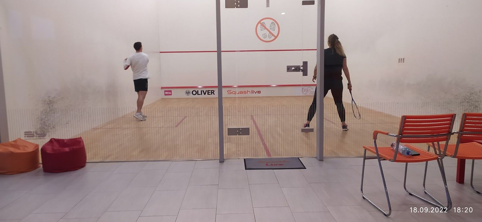 Squash Live Elbląg — zdjęcie kortu