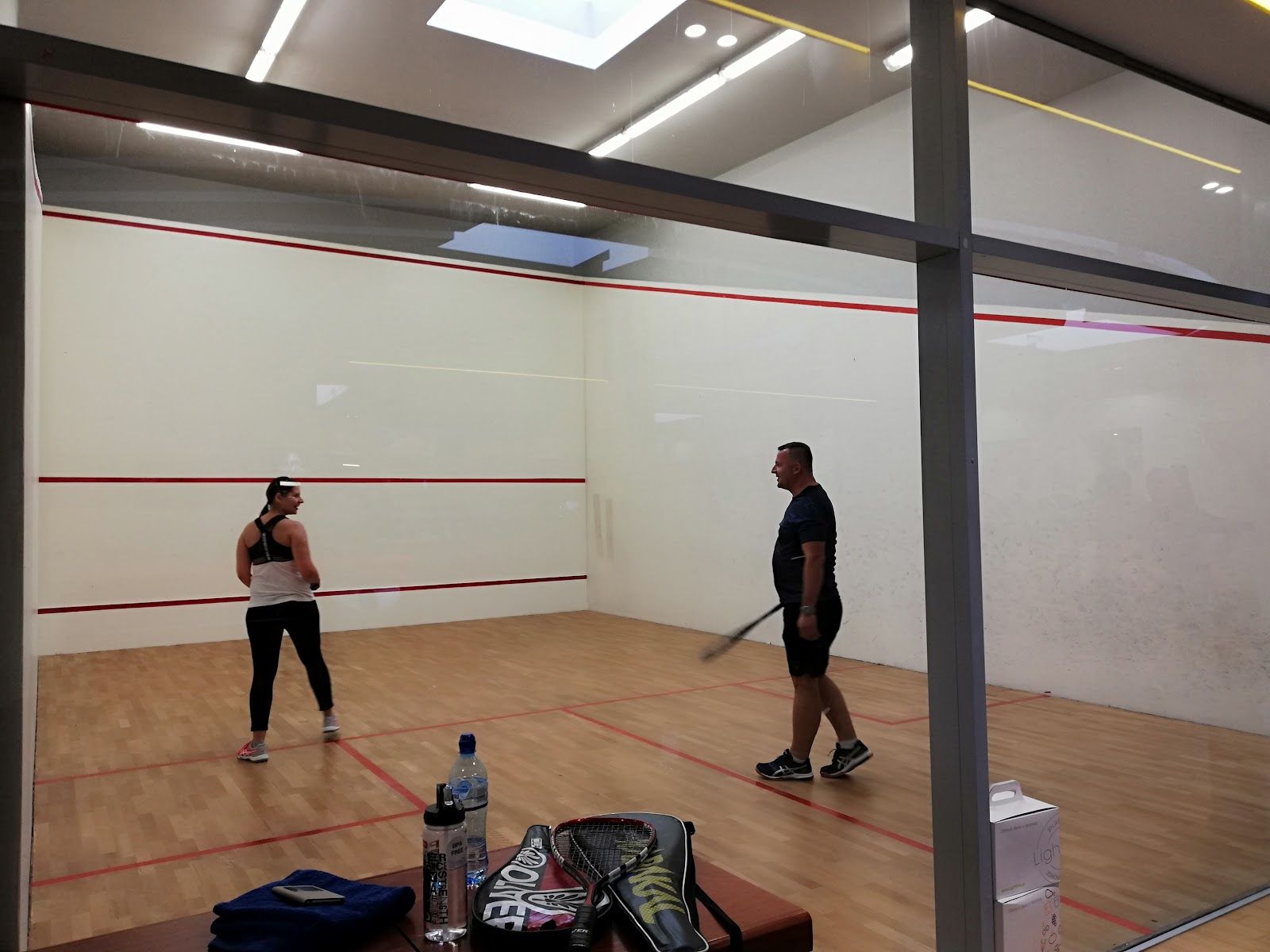 Bella Line Wellness squash Toruń — zdjęcie kortu