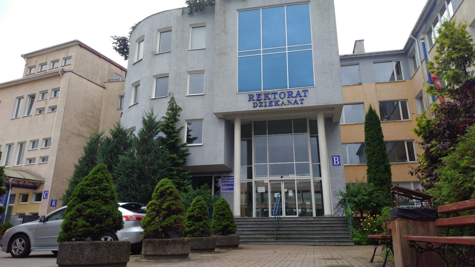 Olsztyńska Szkoła Wyższa Informatyki Squash — zdjęcie kortu