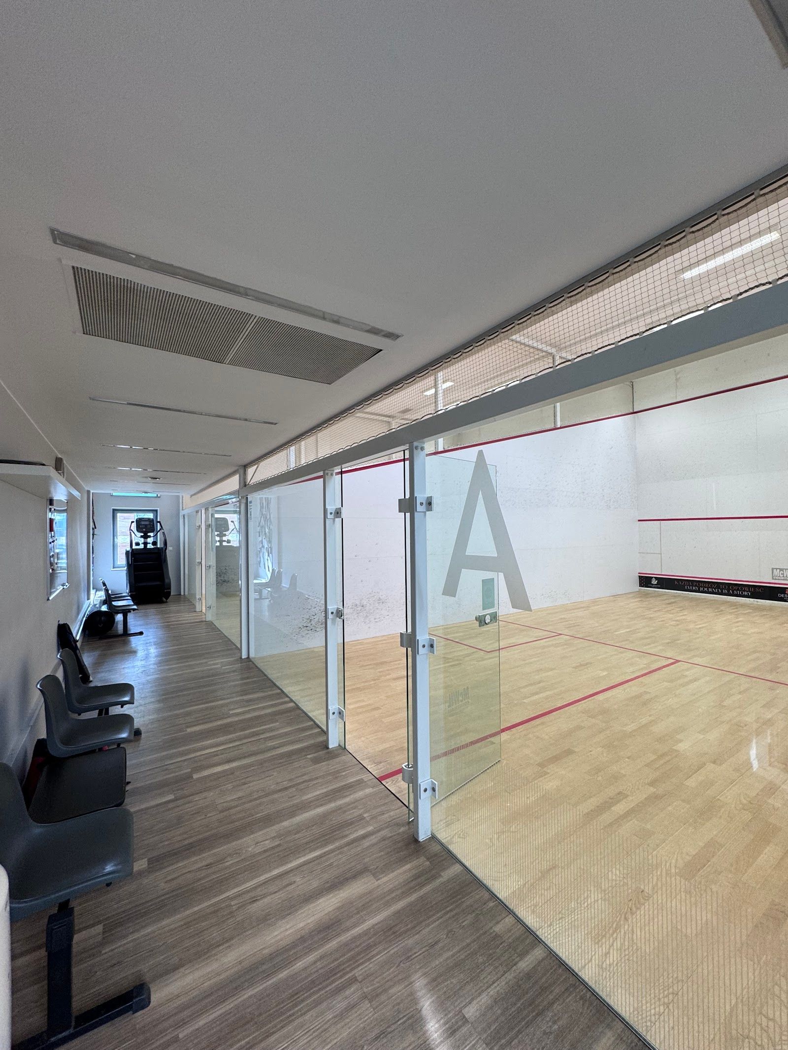 Arkon Squash & Gym Gdańsk squash — zdjęcie kortu