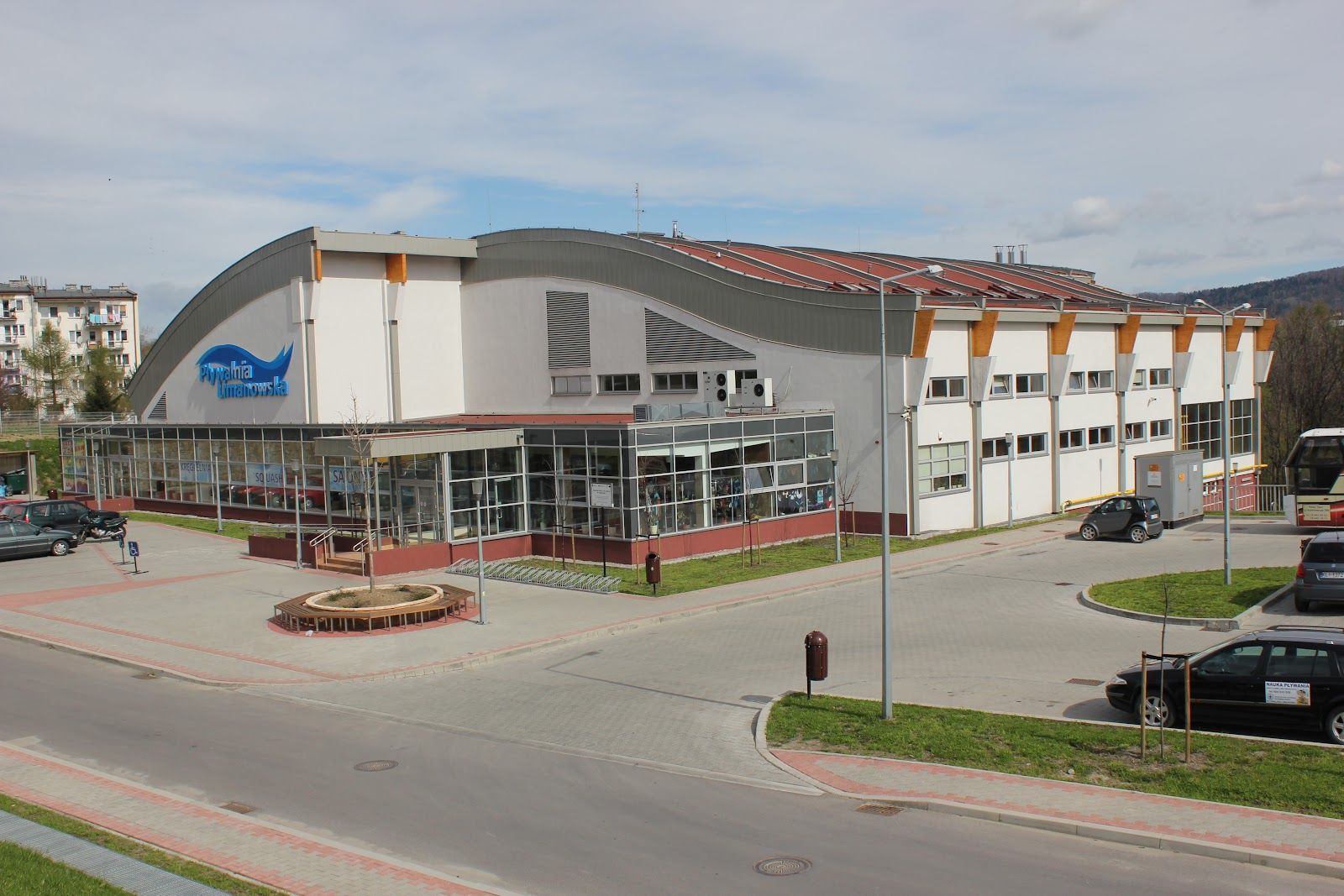 Pływalnia Limanowska squash — zdjęcie kortu