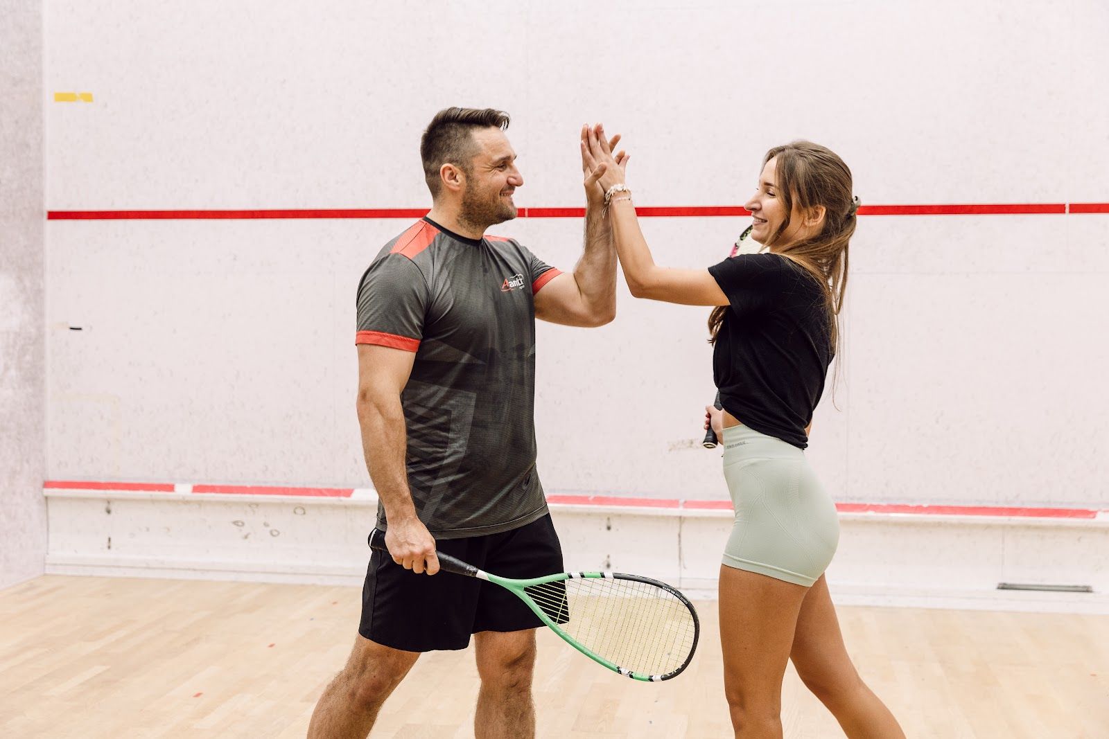 Atlantic Sports Squash Fitness Siłownia — zdjęcie kortu