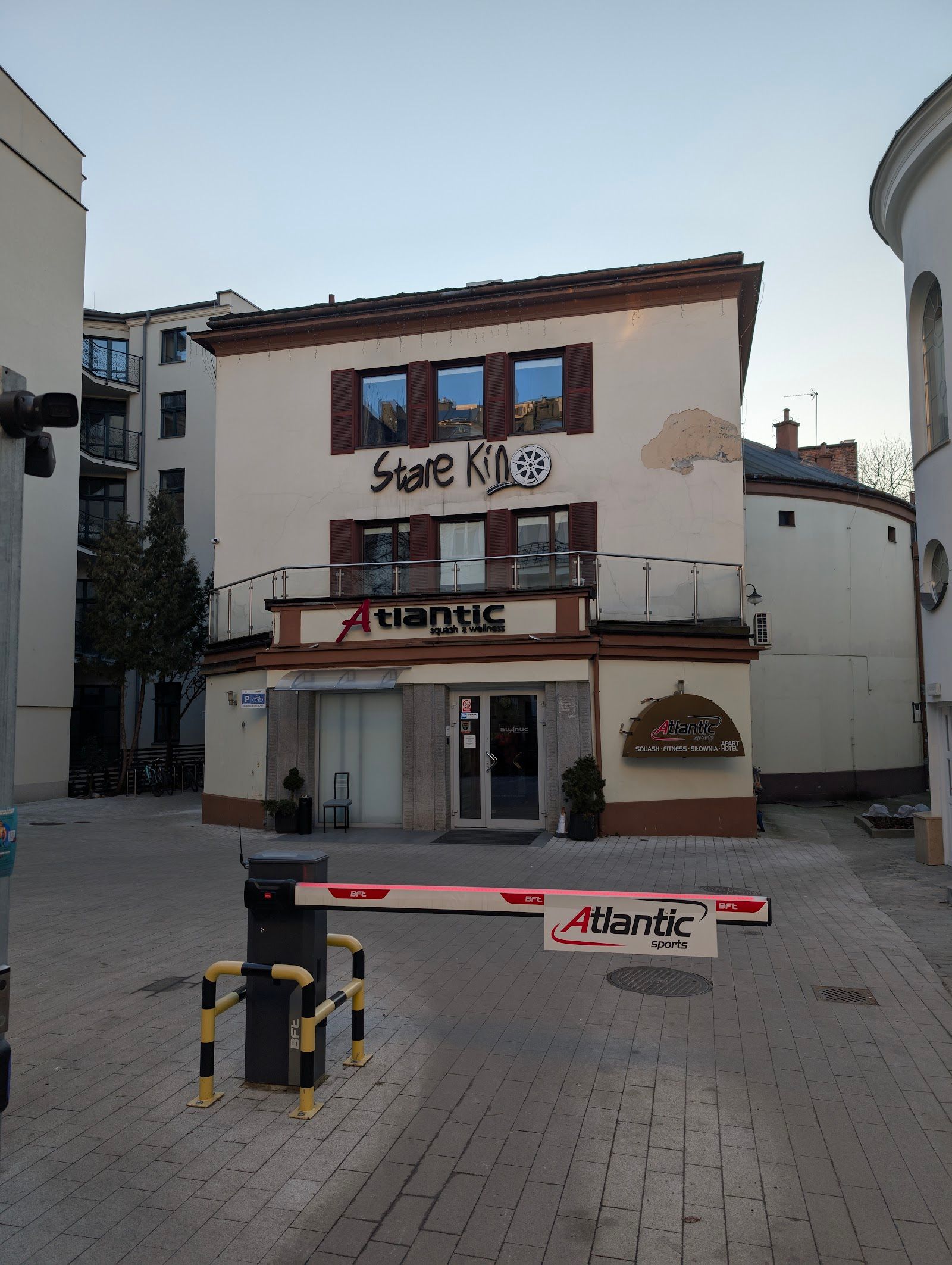 Atlantic Sports Squash Fitness Siłownia — zdjęcie kortu