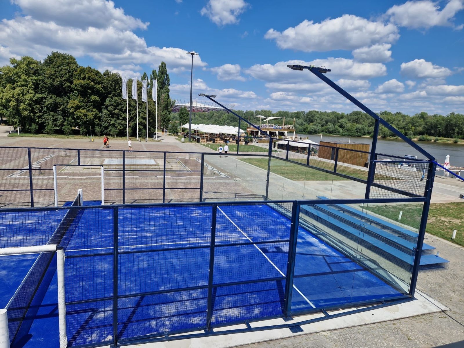 Padel4All - Bulwary Wiślane — zdjęcie kortu