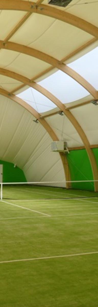 Tenis Kiełpin — obiekt sportowy, Kępa Kiełpińska