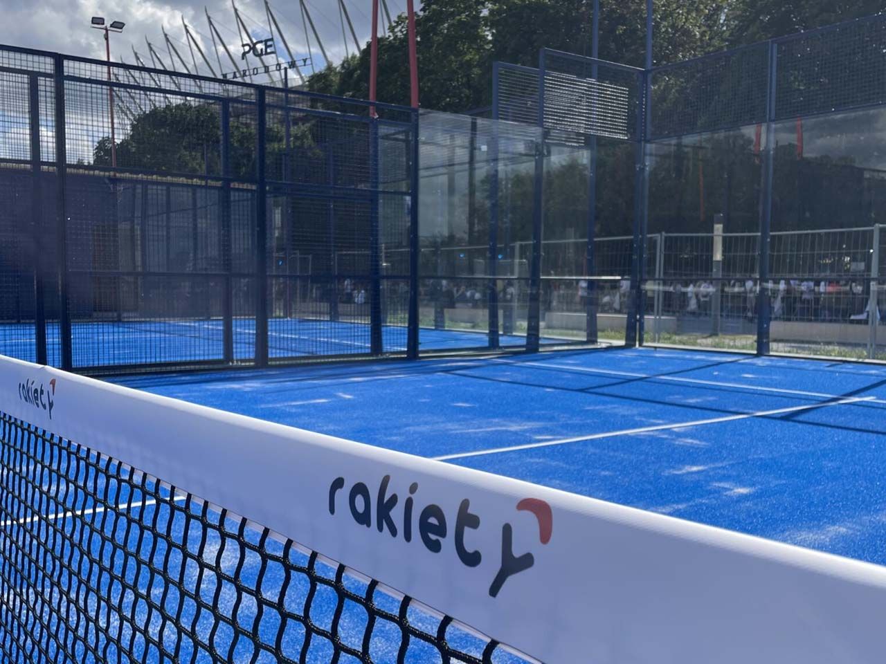 Rakiety PGE Narodowy - Padel Outdoor — zdjęcie kortu