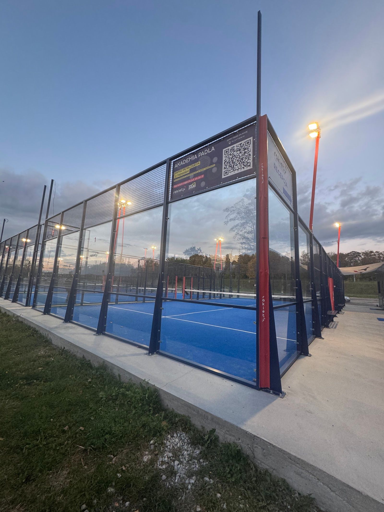 Rakiety PGE Narodowy - Padel Outdoor — zdjęcie kortu