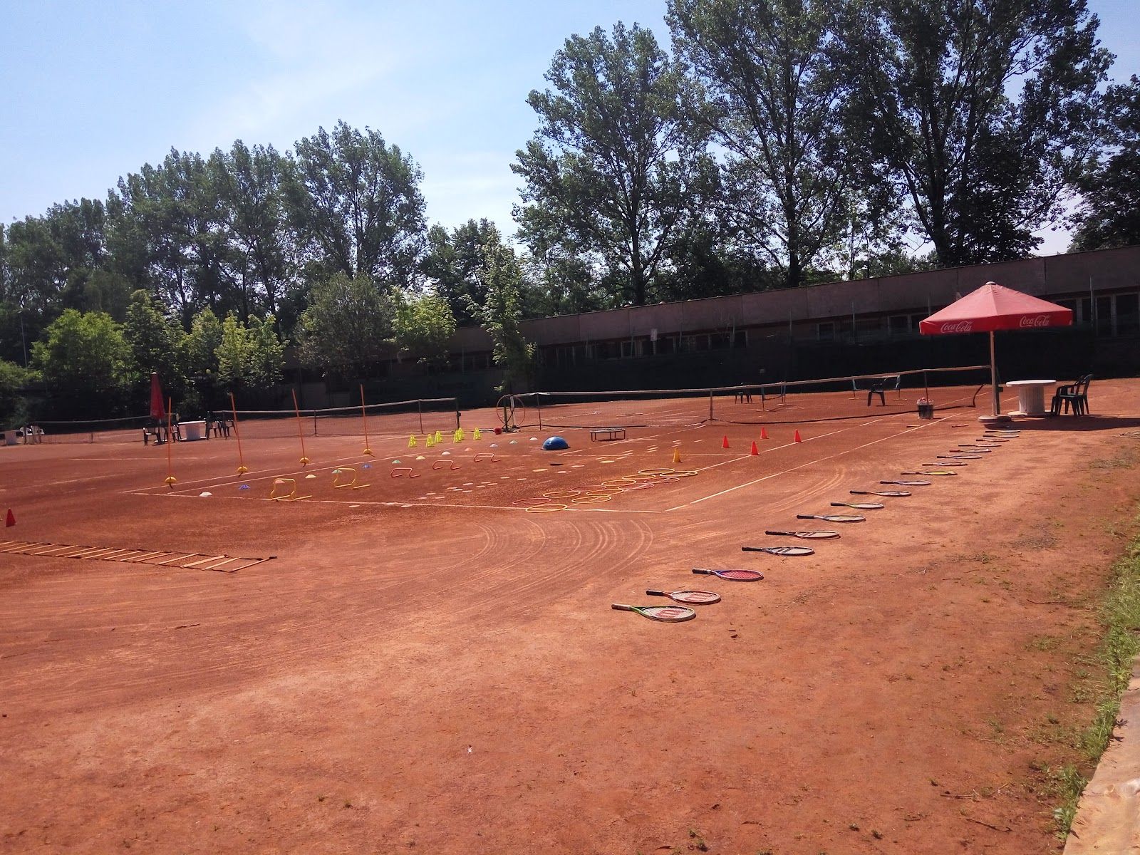 Krakowska Szkoła Tenisa TENIS24 — zdjęcie kortu