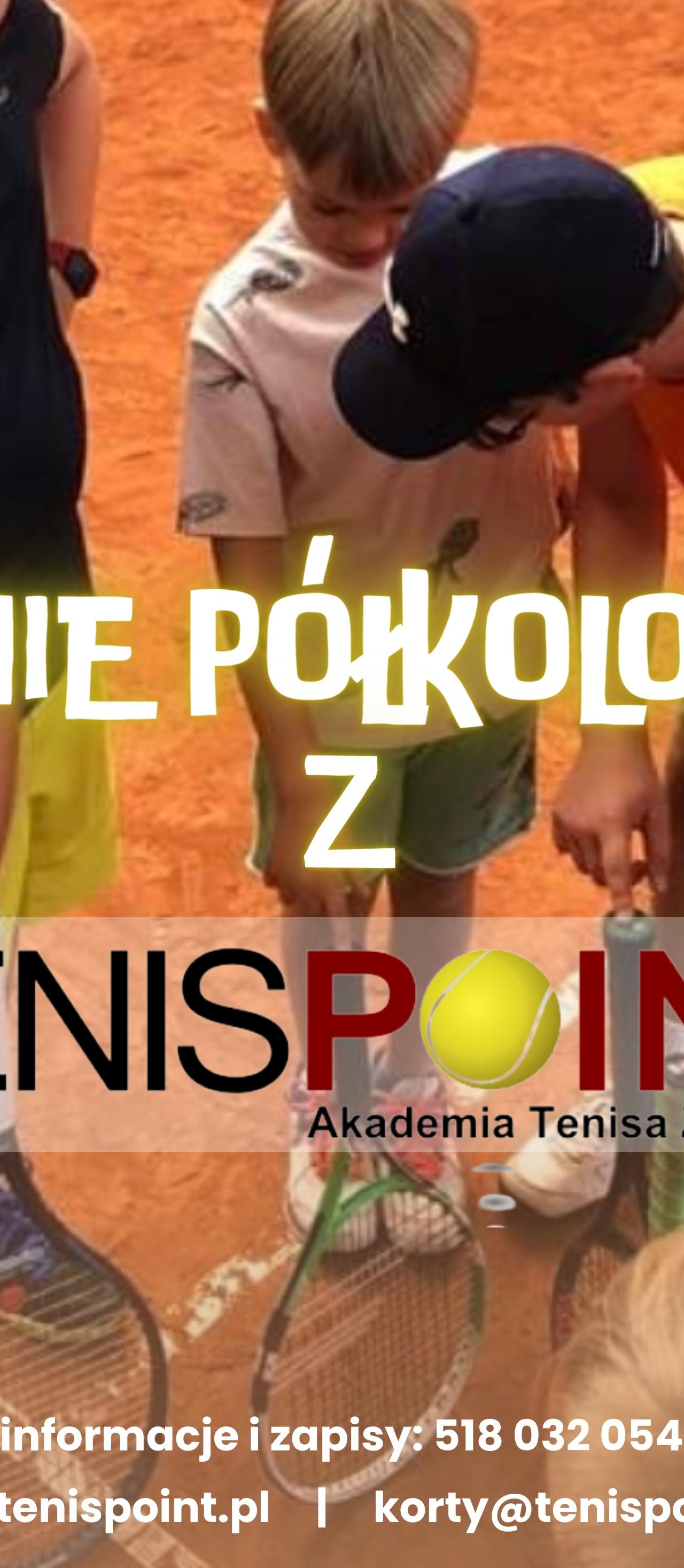Półkolonie tenisowe — Warszawa Ursynów — 1