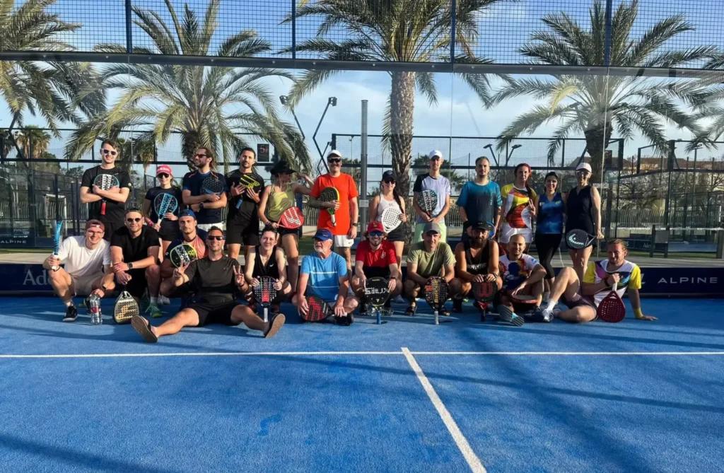 Obóz padelowy — Alicante, Listopad — 1