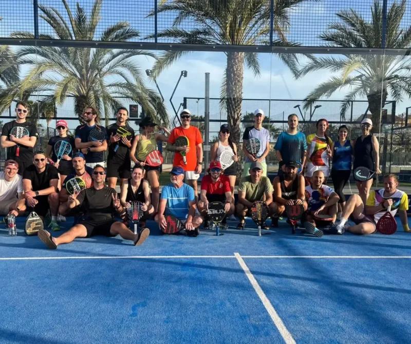 Obóz padelowy — Alicante, Listopad — 1