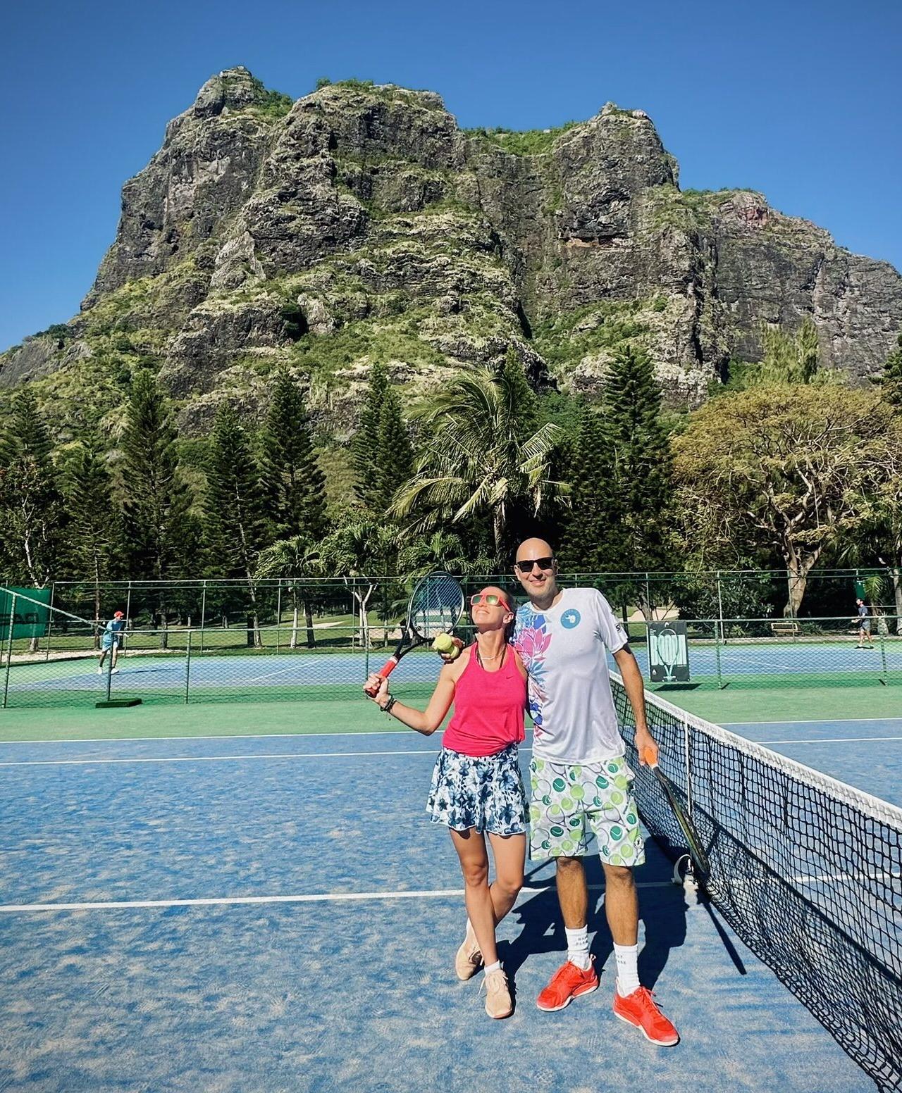 Obóz tenisowy — Mauritius — 1