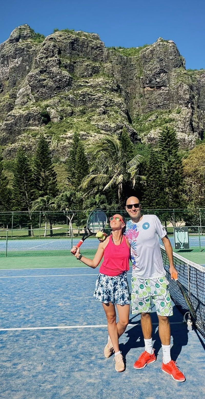 Obóz tenisowy — Mauritius — 1
