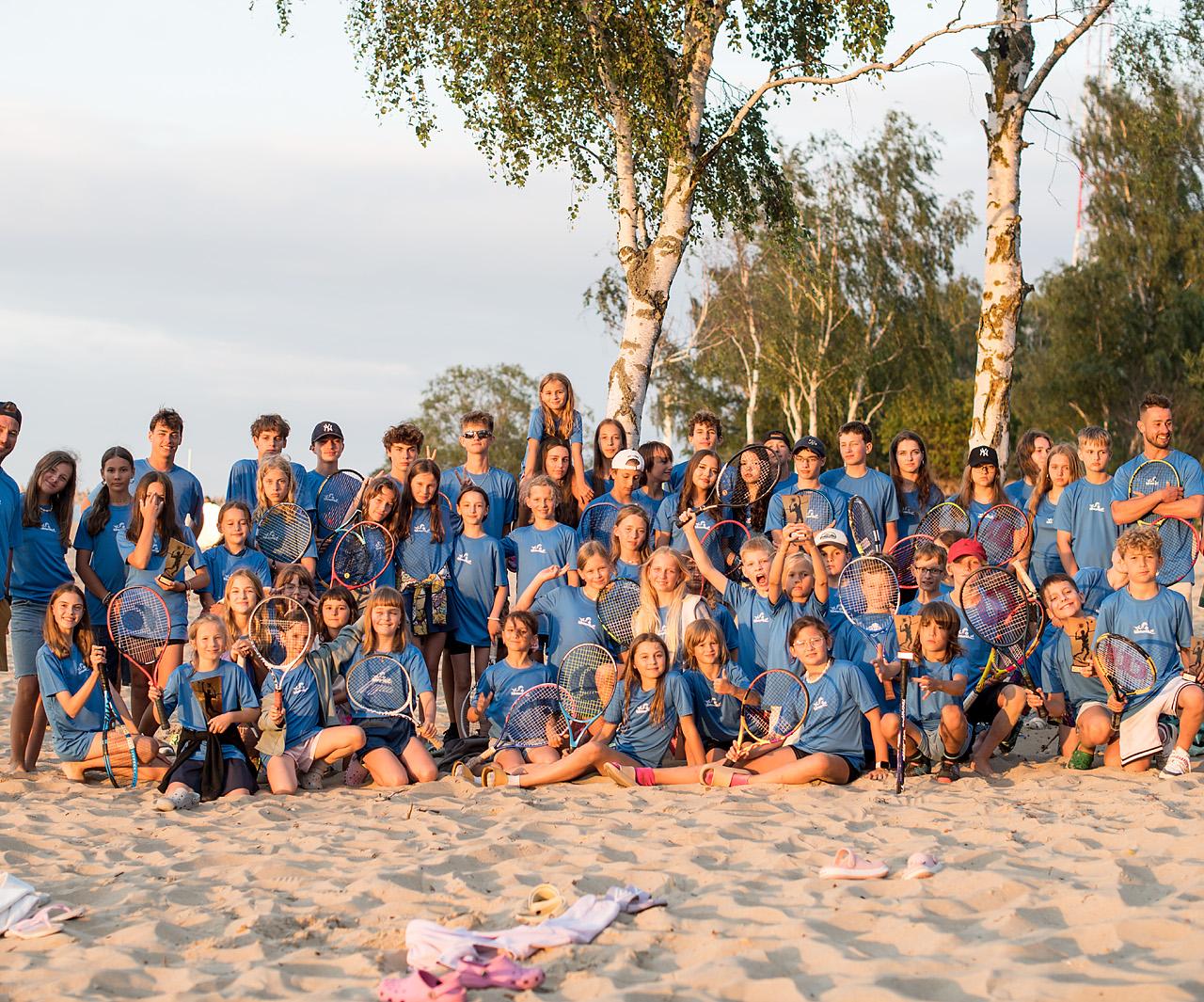 Obóz tenisowo-windsurfingowy — Gdańsk — 1