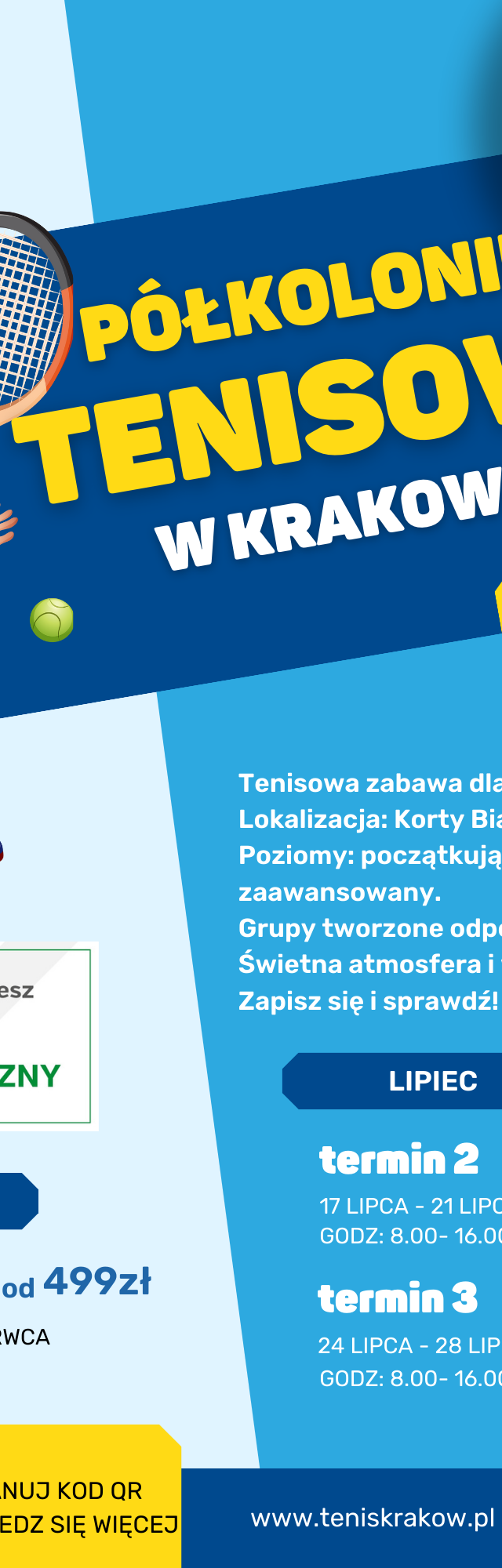 Półkolonie tenisowe — Kraków — 2