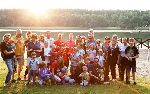 Rodzinny Obóz Tenisowy — Półwysep Wądzyn, Mazury