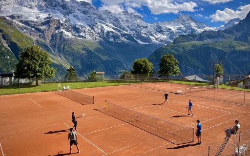 Obóz tenisowy — Mürren, Szwajcaria