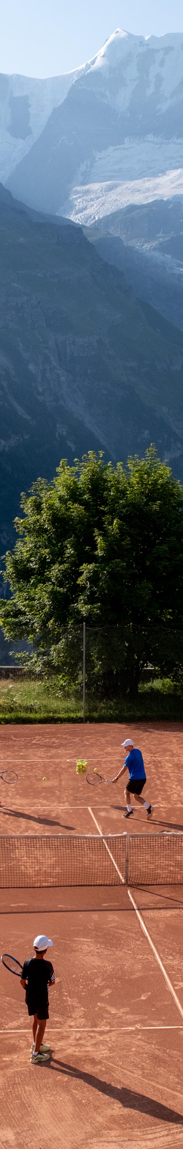 Obóz tenisowy — Mürren, Szwajcaria — 2