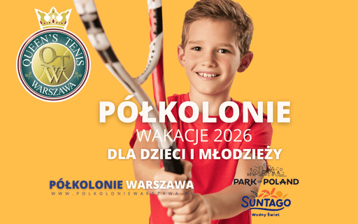 Półkolonie tenisowe — Warszawa (Queen's Tenis)
